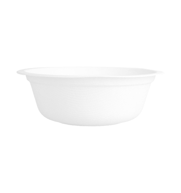 Miski Trzciny Cukrowej Białe 350ml (50 Sztuk) Miski Trzciny Cukrowej Białe 350ml (50 Sztuk)