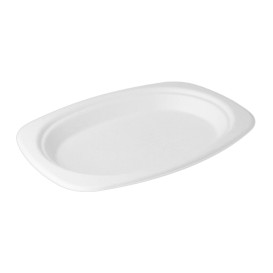 Tacki Trzciny Cukrowej Białe 233x165x20mm (50 Sztuk)