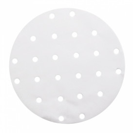 Greaseproof Paper for Bambu Steamer White Ø20 cm (250 Units) 