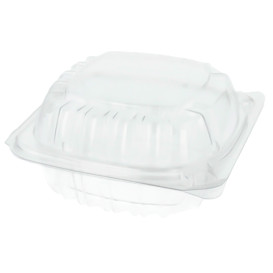 Miski z Pokrywką na Zawiasie OPS "Clear Seal" 120ml (500 Sztuk)