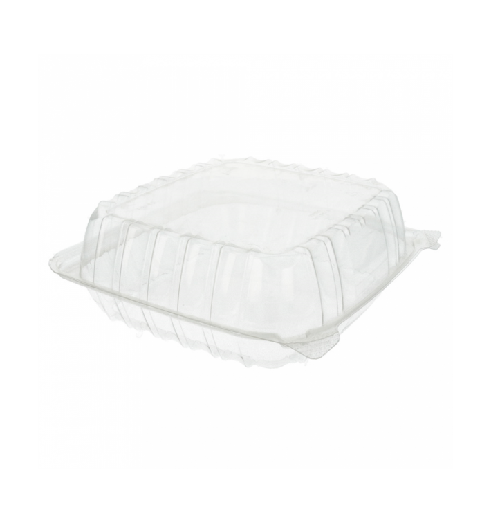 Miski z Pokrywką na Zawiasie OPS "Clear Seal" 335ml (125 Sztuk) Miski z Pokrywką na Zawiasie OPS "Clear Seal" 335ml (125 Sztuk)