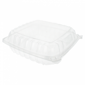 Miski z Pokrywką na Zawiasie OPS "Clear Seal" 4070ml (100 Sztuk)