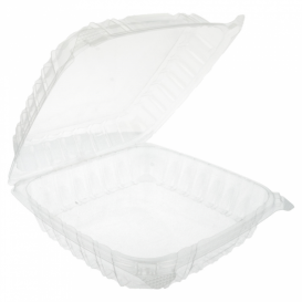Miski z Pokrywką na Zawiasie OPS "Clear Seal" 4070ml (100 Sztuk)