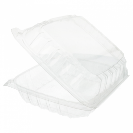 Miski z Pokrywką na Zawiasie OPS "Clear Seal" 4070ml (100 Sztuk)