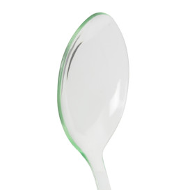 Łyżeczki do Degustacji Plastikowe Water Green 12 cm (2000 Sztuk)