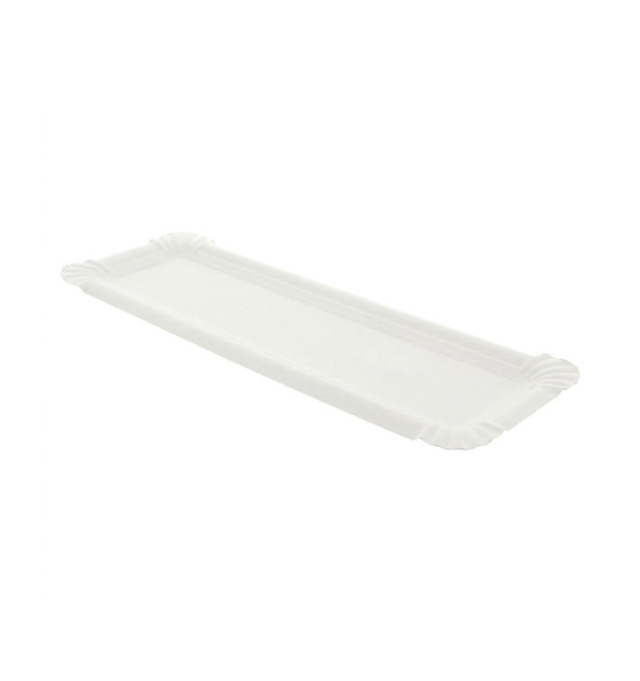 Tacki Papierowe Hot-Dogi 23x8cm (250 Sztuk) Tacki Papierowe Hot-Dogi 23x8cm (250 Sztuk)