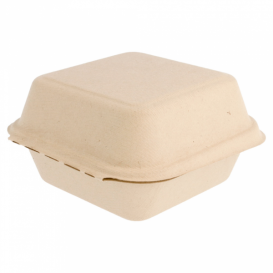 Pudełka na Burgeri Trzciny Cukrowej 152x152x84mm (600 Sztuk)
