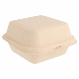 Pudełka na Burgeri Trzciny Cukrowej 152x152x84mm (50 Sztuk)