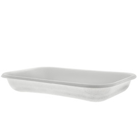Pojemniki Ekologiczne Białe 355ml 18,0x12,0x2,7 cm (50 Sztuk)