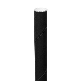 Słomki Prosto Papierowe Naturalne w Papierku Kraft Ø6mm 14cm (6000 Sztuk)