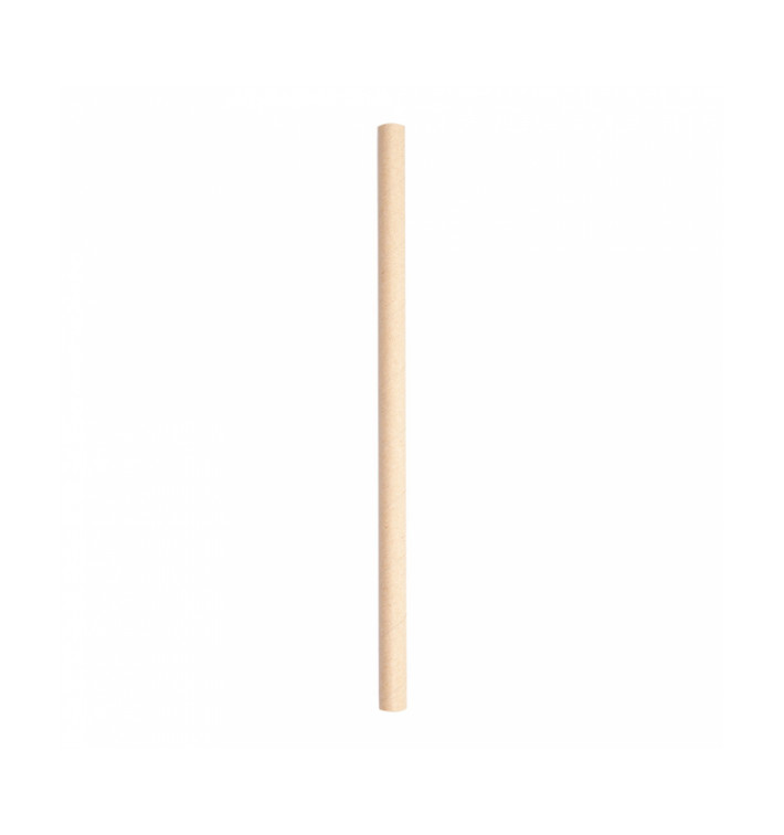 Słomki Prosto Papierowe Kraft Slushie Ø10mm 21cm (50 Sztuk) Słomki Prosto Papierowe Kraft Slushie Ø10mm 21cm (50 Sztuk)