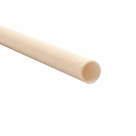Słomki Prosto Papierowe Kraft Slushie Ø10mm 21cm (50 Sztuk)
