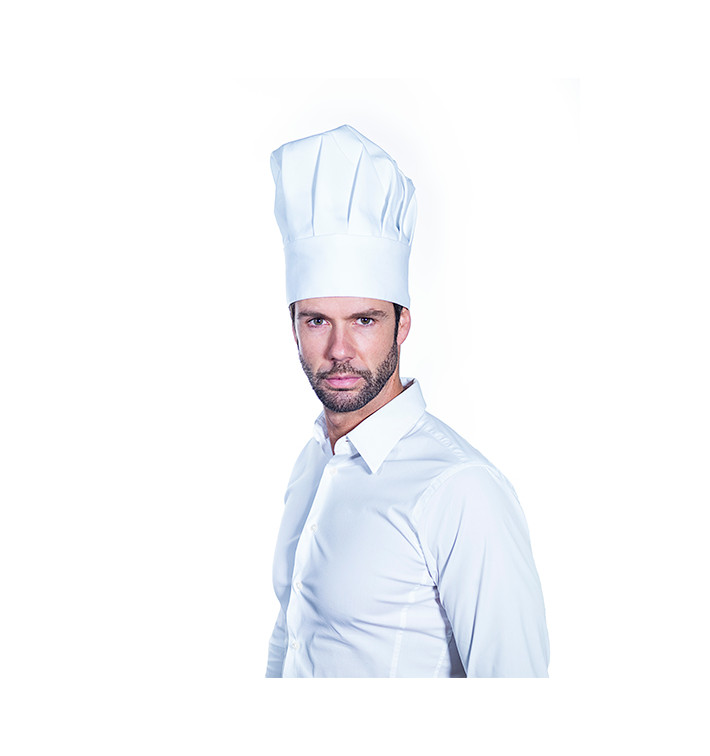Hat Chef Cotton White (1 Unit) Hat Chef Cotton White (1 Unit)