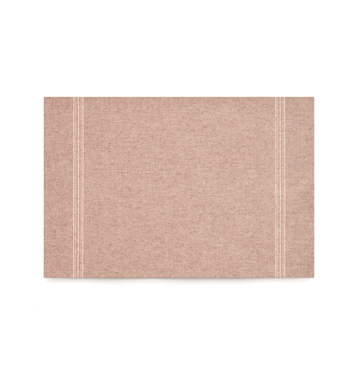 Podkładki na Stół "Day Drap" Brązowe Ziemia 32x45cm (72 Sztuk) Podkładki na Stół "Day Drap" Brązowe Ziemia 32x45cm (72 Sztuk)