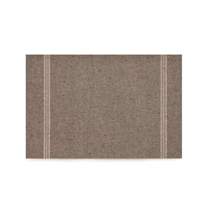 Podkładki na Stół "Day Drap" Brązowe Ciemny 32x45cm (72 Sztuk) Podkładki na Stół "Day Drap" Brązowe Ciemny 32x45cm (72 Sztuk)
