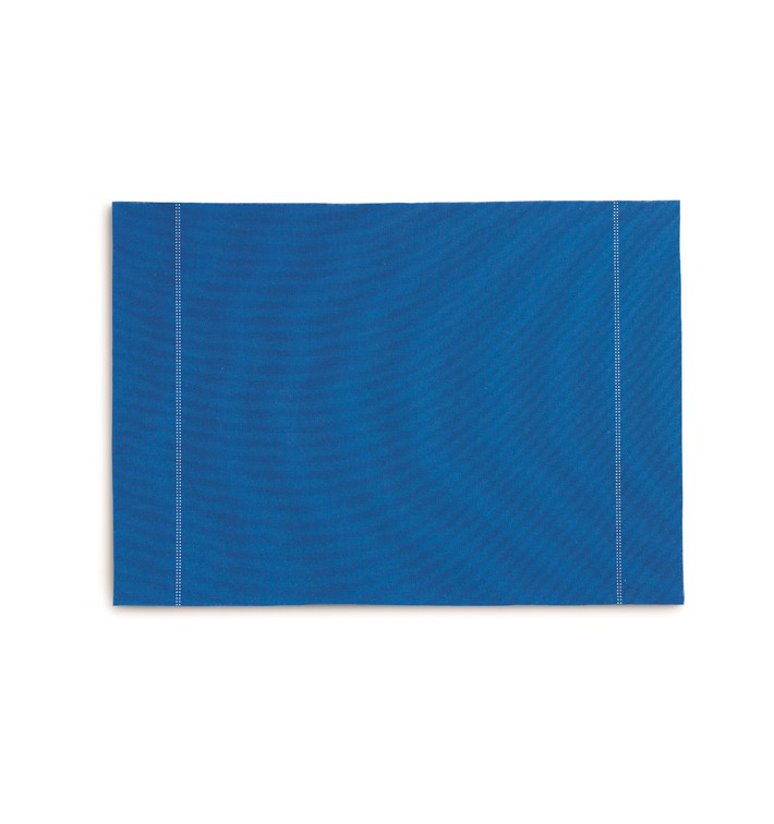 Podkładki na Stół "Day Drap" Niebieski Royal 32x45cm (12 Sztuk)