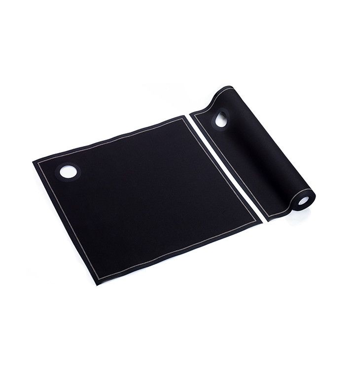 Cotton Cloths Ice Buckets Black 40x40cm P40cm (12 Units) Cotton Cloths Ice Buckets Black 40x40cm P40cm (12 Units)