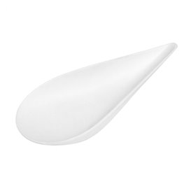 Mini Miski Owal Trzciny Cukrowej Białe 8x5cm (50 Sztuk)