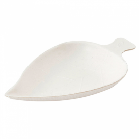 Sugarcane Mini Plate White 8x5,5cm (500 Units)