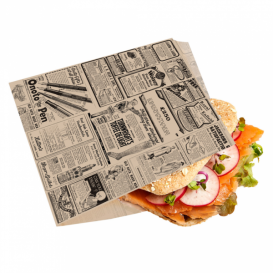 Miski Tłuszczoodporny Otwarte 2L "Times" 16x16,5cm (500 Sztuk)