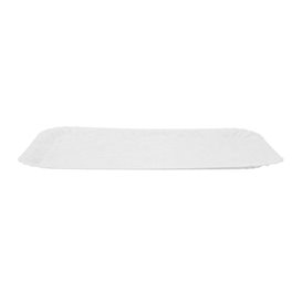 Tacki Papierowe Prostokątny Białe 14x21 cm (100 Sztuk)