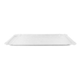 Tacki Papierowe Prostokątny Białe 9x15 cm (100 Sztuk)