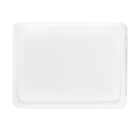 Tacki Papierowe Prostokątny Białe 34x42 cm (200 Sztuk)