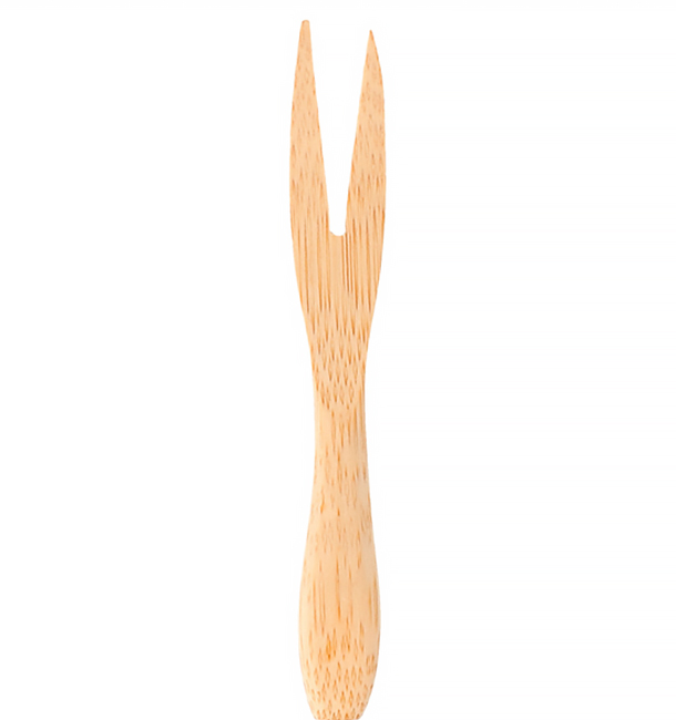 Mini Widelczyki Bambusowe do Degustacji 9cm (50 Sztuk)