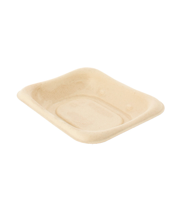 Pojemniki Trzciny Cukrowej 14x11cm (300 Sztuk) Pojemniki Trzciny Cukrowej 14x11cm (300 Sztuk)