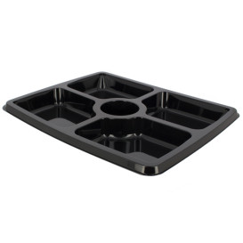 Tacki Plastikowe 5C Prostokątny Czarni 316x265x30mm (25 Sztuk)