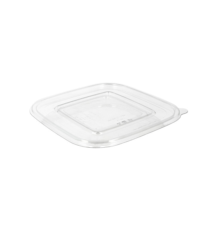Wieczko Płaskie Plastikowe na Miski PET 120x120mm (100 Sztuk) Wieczko Płaskie Plastikowe na Miski PET 120x120mm (100 Sztuk)