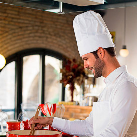 Hat Chef Cotton White (1 Unit)