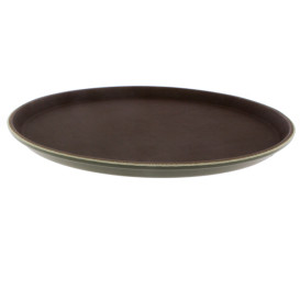 Tacki PP Okrągłe Antypoślizgowa Brązowe Ø40,0cm (12 Sztuk)