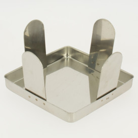 Serwetnik na Koktajl Stal INOX (10 Sztuk)