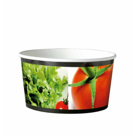 Miska Sałatkowa Papierowe Małe 635ml (45 Sztuk)
