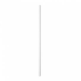 Słomki Prosto Papierowe Białe w Papierku Ø6mm 19,7cm (3000 Sztuk)