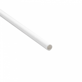 Słomki Prosto Papierowe Białe w Papierku Ø6mm 19,7cm (3000 Sztuk)