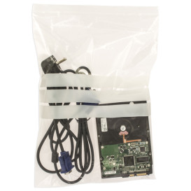 Woreczki ZIP AutoZamki z Polem Opisowym 25x35cm G160 (1000 Sztuk)