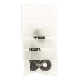 Woreczki ZIP Strunowe z Polem Opisowym 7x10cm G200 (1000 Sztuk)