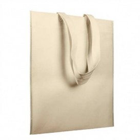 Non-Woven Bag with Short Handles Cream 38x42cm (25 Units)
