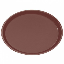 Tacki PP Oval Antypoślizgowa Brązowe 67,0x55,5cm (1 Sztuk)