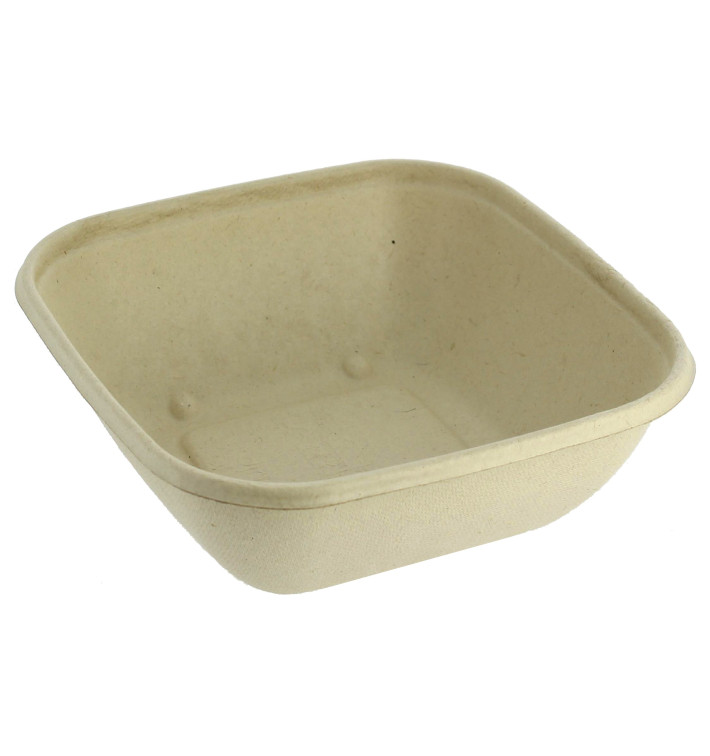 Miski Trzciny Cukrowej PLA 750ml 17x17x5cm (50 Sztuk) Miski Trzciny Cukrowej PLA 750ml 17x17x5cm (50 Sztuk)