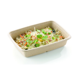 Pojemniki Trzciny Cukrowej PLA 950ml 23x16,5x5cm (75 Sztuk)