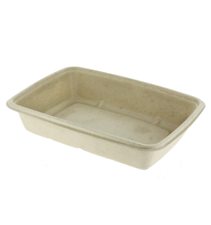 Pojemniki Trzciny Cukrowej PLA 950ml 23x16,5x5cm (75 Sztuk) Pojemniki Trzciny Cukrowej PLA 950ml 23x16,5x5cm (75 Sztuk)