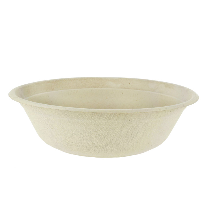 Miski Trzciny Cukrowej PLA 1000ml Ø21x6cm (75 Sztuk) Miski Trzciny Cukrowej PLA 1000ml Ø21x6cm (75 Sztuk)