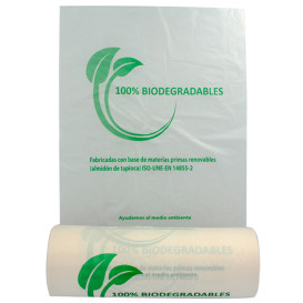 Rolka Torby Plastikowe 100% Biodegradowalny 30x40cm (3000 Sztuk)