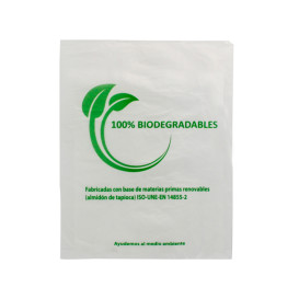 Worki Mercado 100% Biodegradowalny 16x24cm (100 Sztuk)