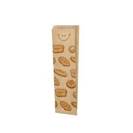 Miski Papierowe Kraft "Chleby" 9+3x51cm (125 Sztuk)
