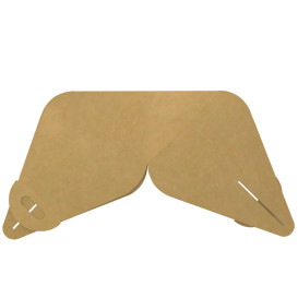 Pudełka Papierowe Kraft Motyle na Ciasto 30x30x15cm (25 Sztuk)