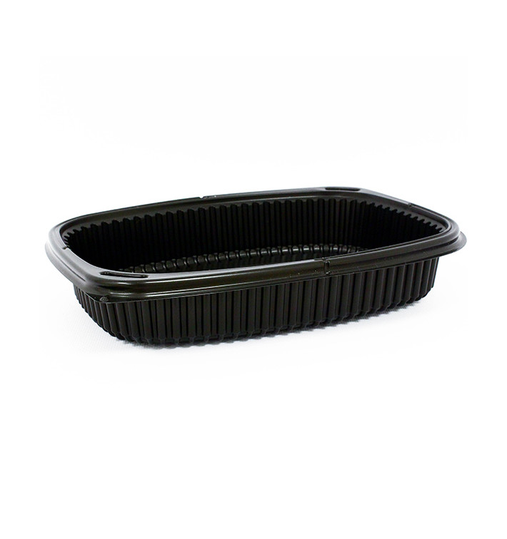 Pojemniki Prostokątny PP Czarni 1250ml 255x189x45mm (320 Sztuk) Pojemniki Prostokątny PP Czarni 1250ml 255x189x45mm (320 Sztuk)